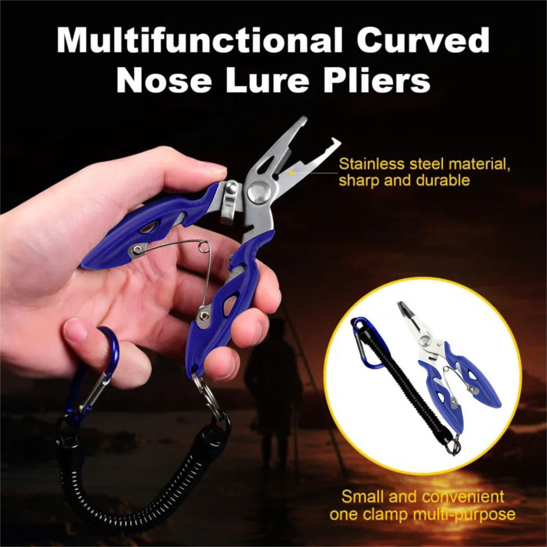 Fishing Pliers - Çok fonksiyonlu kavisli ağız yol alt