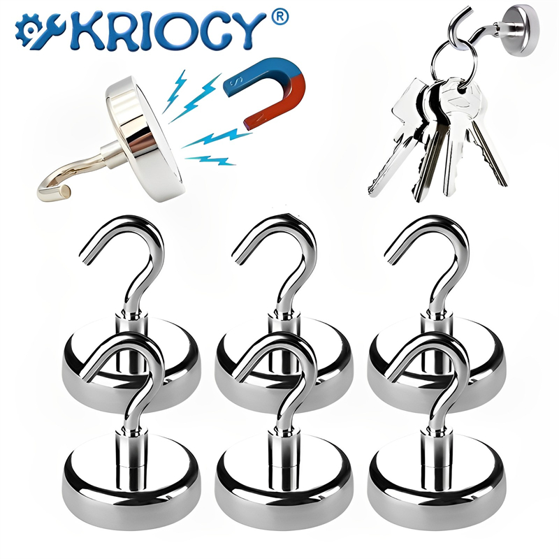 Fishing Equipment Holder - Güçlü güçlü yuvarlak neodimyum mıknatıs kanca
