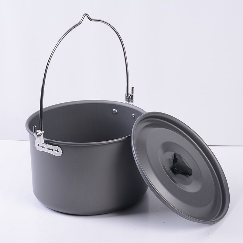 Fishing Equipment Kitchener - 4L Kamp Asılı Pot Tencere Açık