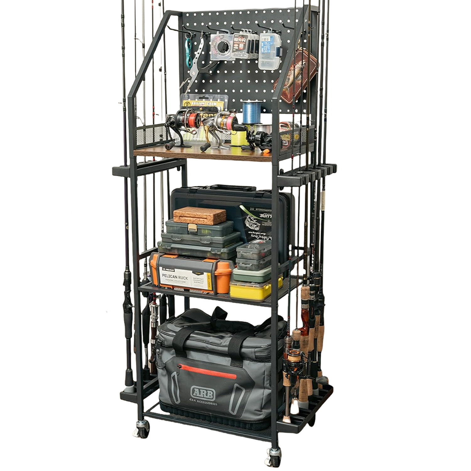 Fishing Equipment Holder - Çok fonksiyonlu olta tutucular 3 katmanlı