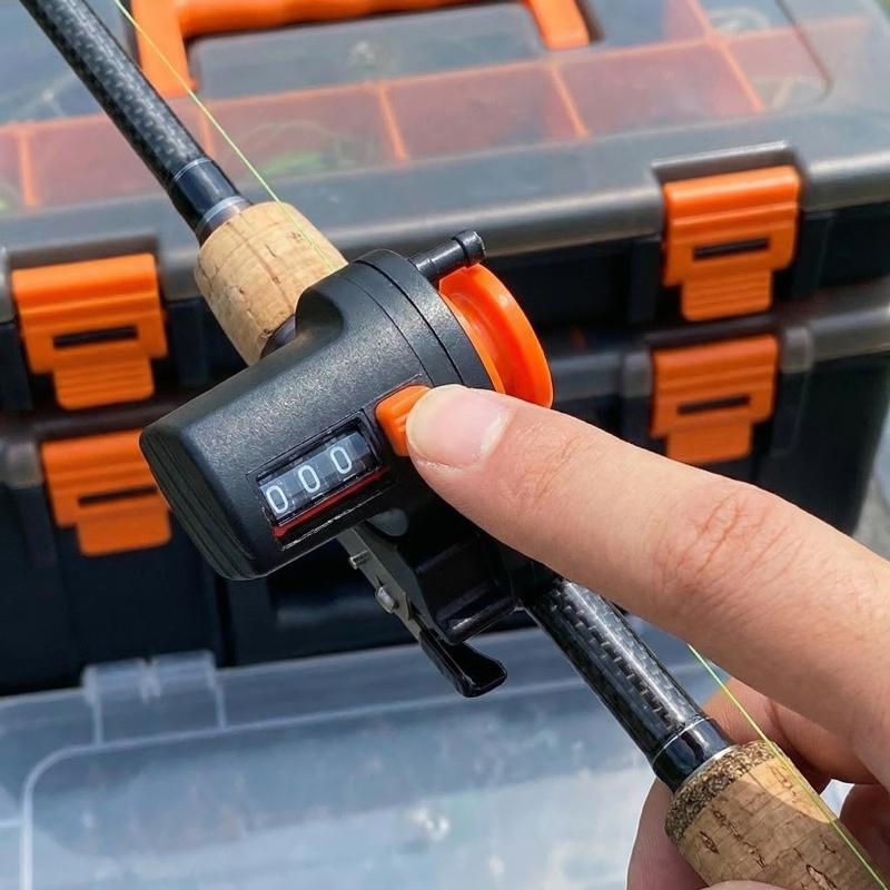 Fishing Equipment Holder - 0-999M olta sayacı derinlik uzunluk ölçüm