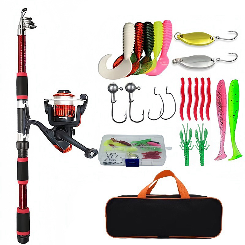 Fishing Equipment Online - Olta Kamışı Seti Tam Kitleri Teleskopik