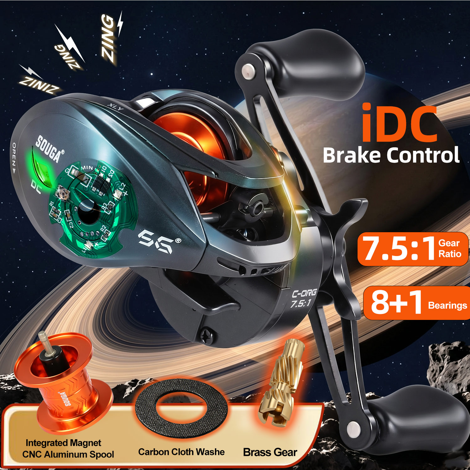 Sougayilang ORG-DC iDC Elektro - Electric Fishing Reel incelemesi ve fiyatı
