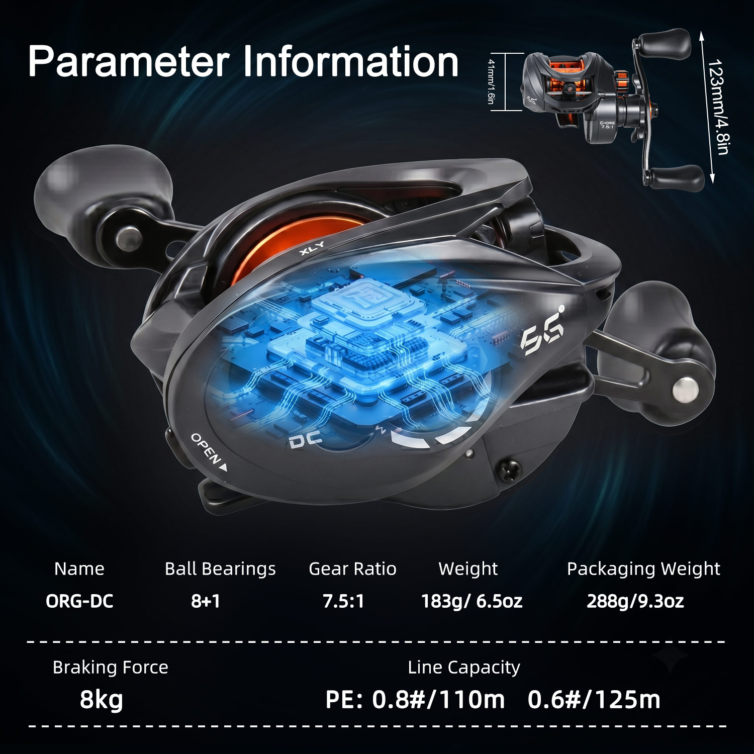 Sougayilang ORG-DC iDC Elektro - Electric Fishing Reel incelemesi ve fiyatı
