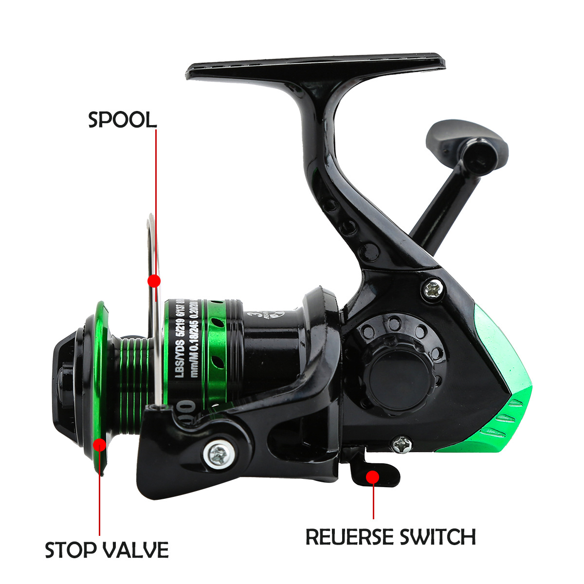 Metal İplik Makarası 5.2:1 Diş - Electric Fishing Reel incelemesi ve fiyatı