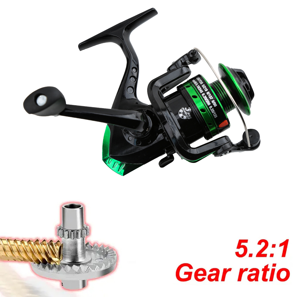 Metal İplik Makarası 5.2:1 Diş - Electric Fishing Reel incelemesi ve fiyatı