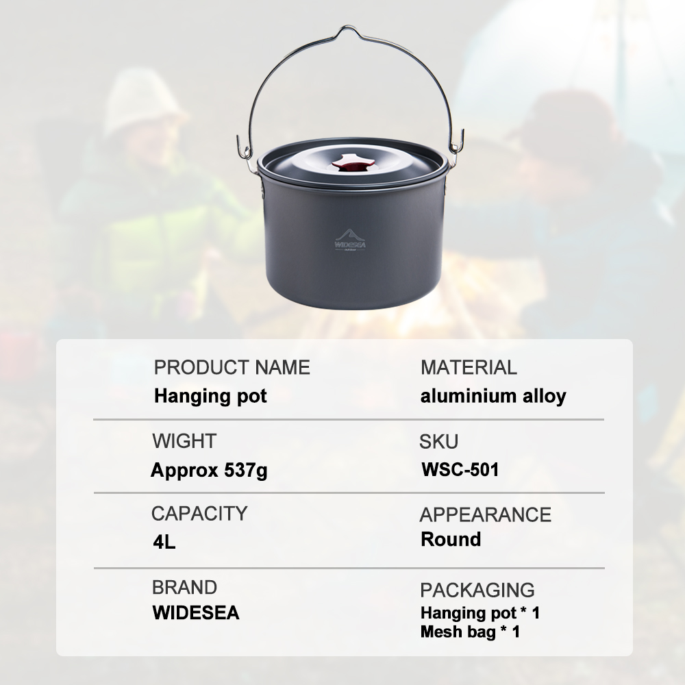 Widesea 4L Kamp Asılı Pot Tenc - Fishing Equipment Kitchener incelemesi ve fiyatı