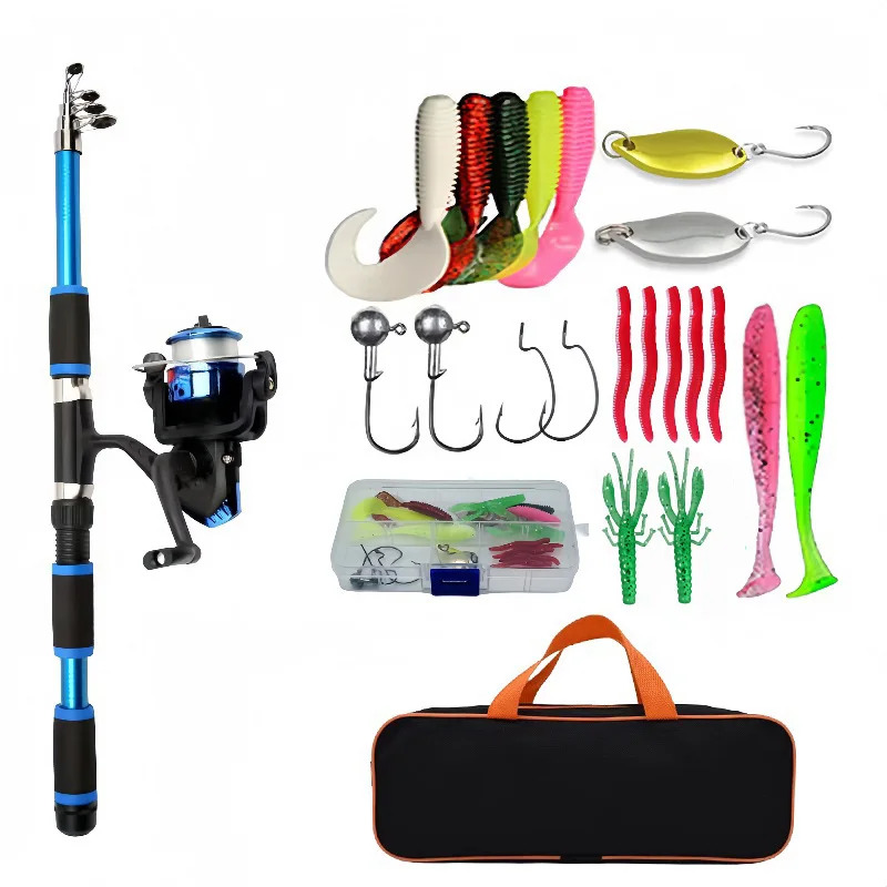 Teleskopik Olta Kamışı ve Döne - Fishing Equipment Online incelemesi ve fiyatı