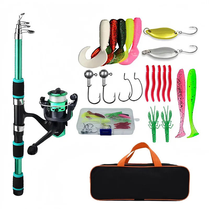 Teleskopik Olta Kamışı ve Döne - Fishing Equipment Online incelemesi ve fiyatı