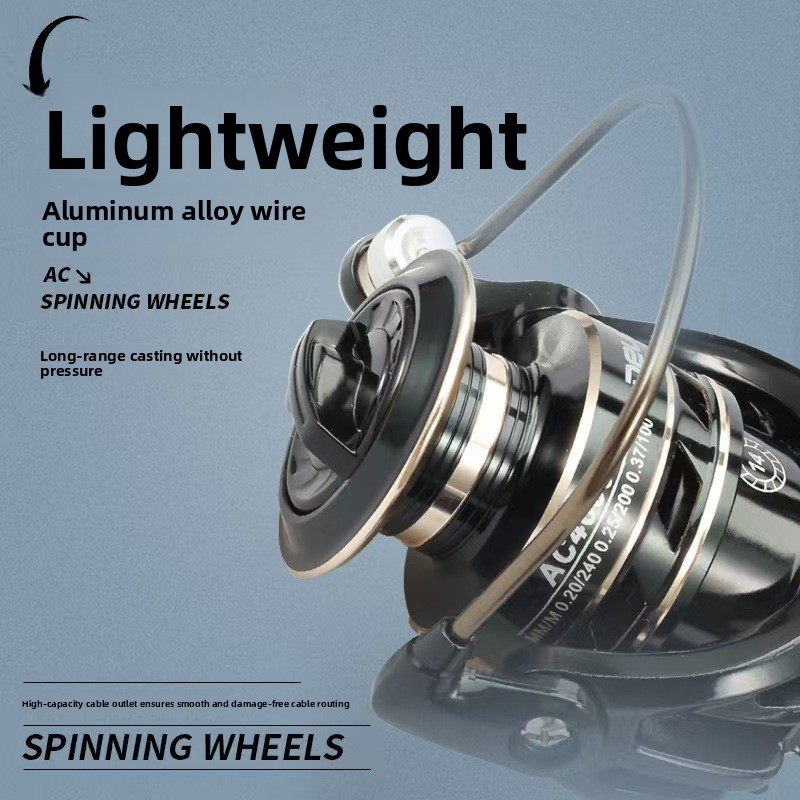 AC Serisi Tüm Metal Spin Balık - Electric Fishing Reel incelemesi ve fiyatı