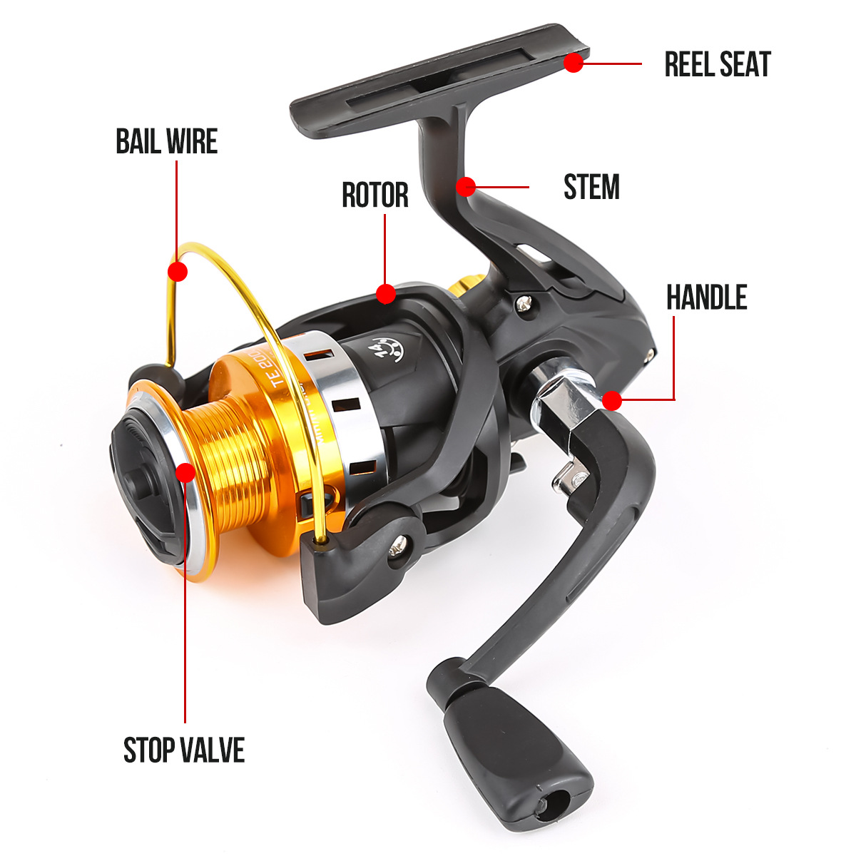 Metal Makaralı Uzun Atışlı Bal - Electric Fishing Reel incelemesi ve fiyatı